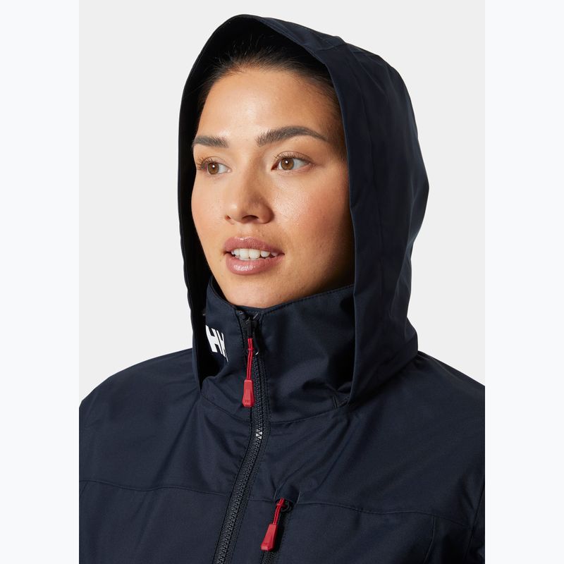 Kurtka żeglarska damska Helly Hansen Crew Hooded 2.0 navy 3