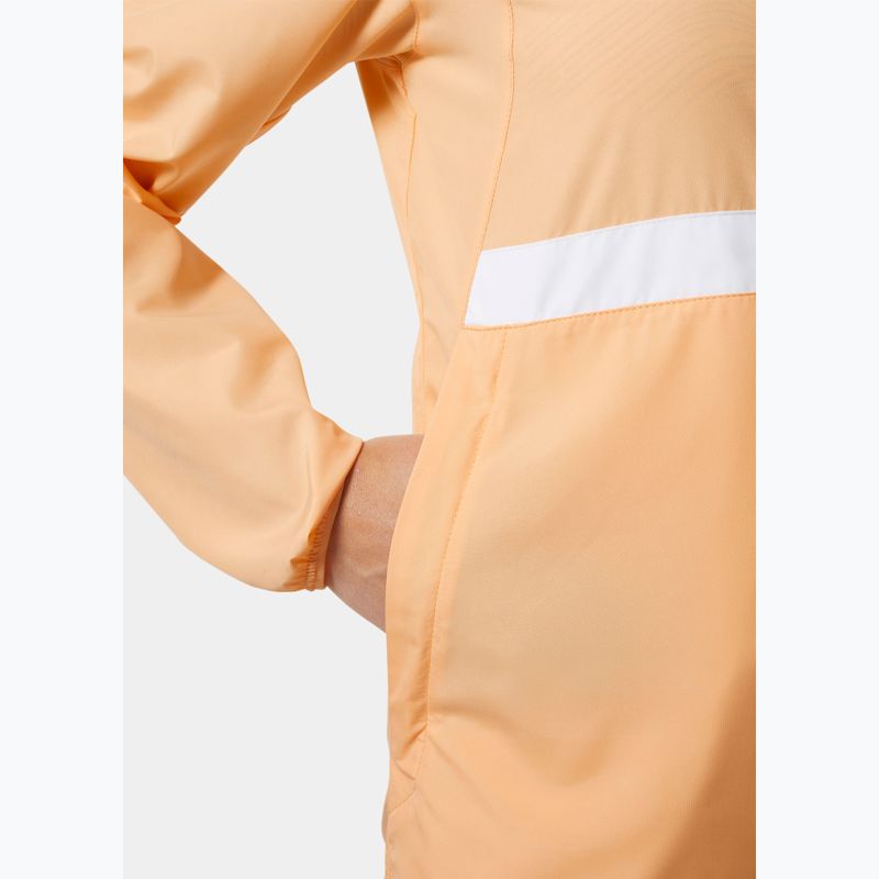 Kurtka żeglarska damska Helly Hansen Salt Stripe Windbreaker miami peach 4