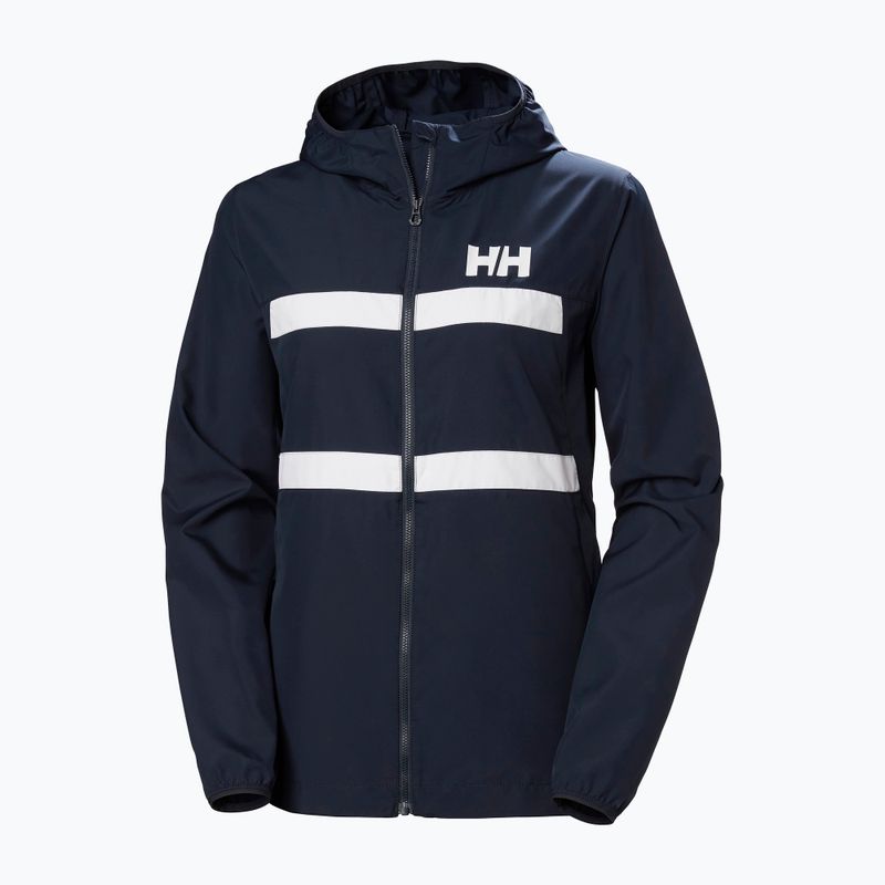 Kurtka żeglarska damska Helly Hansen Salt Stripe Windbreaker navy 5