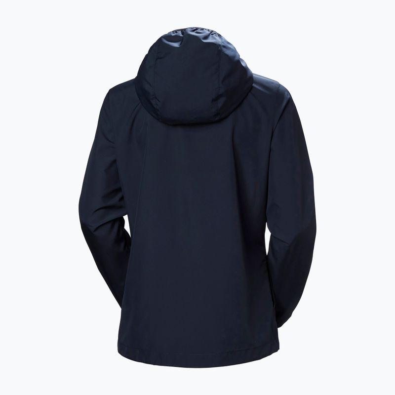 Kurtka żeglarska damska Helly Hansen Salt Stripe Windbreaker navy 6