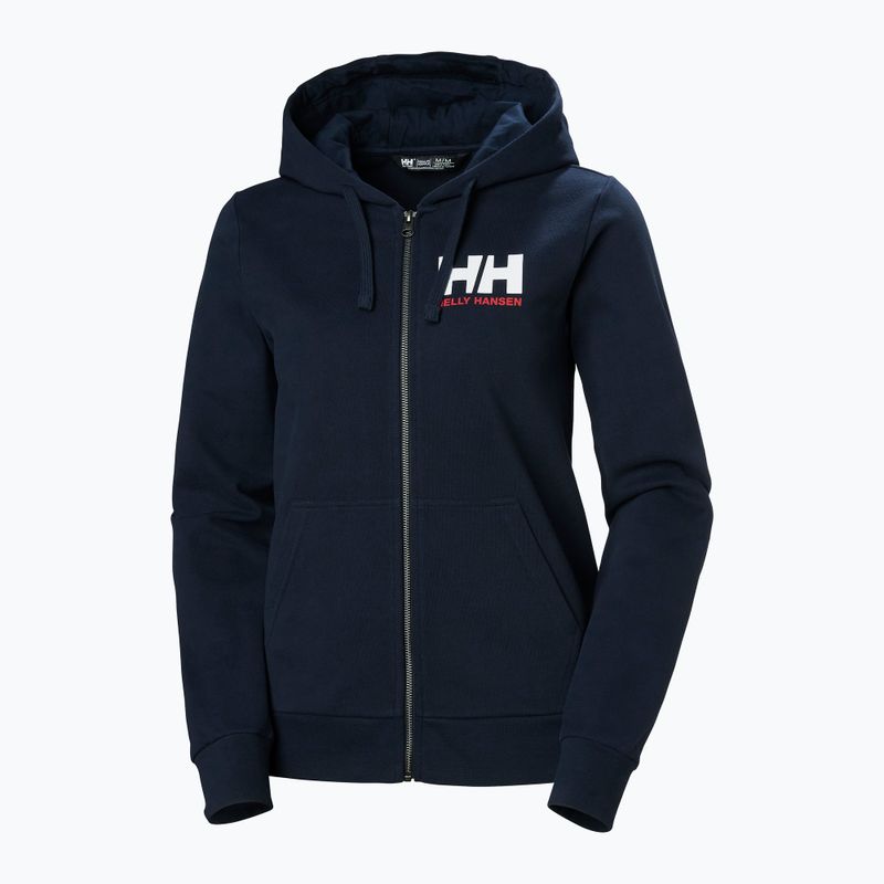 Bluza damska Helly Hansen HH Logo Full Zip Hoodie 2.0 navy 5