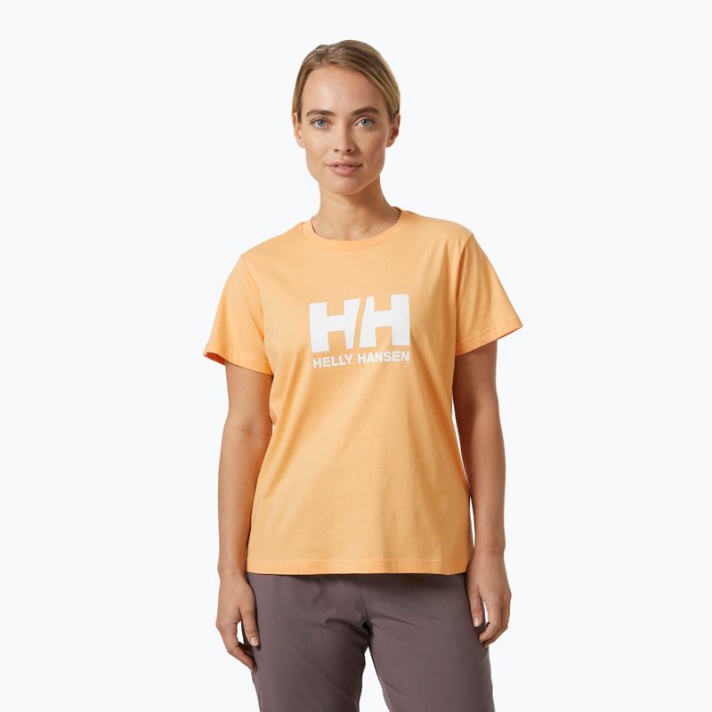 Koszulka damska Helly Hansen Logo 2.0 miami peach