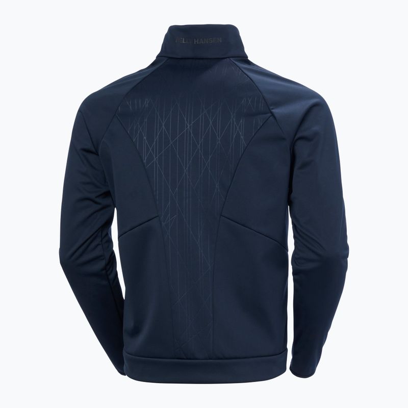Bluza żeglarska męska Helly Hansen Hp Windproof Fleece 2.0 navy 7
