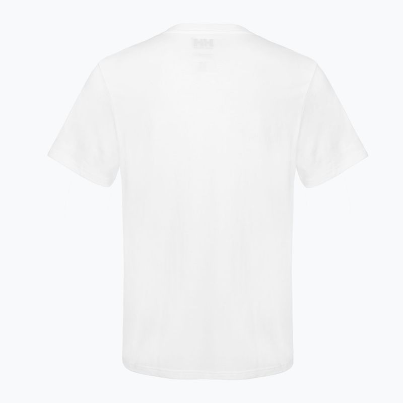Koszulka męska Helly Hansen HH Cotton 2 pack white 2