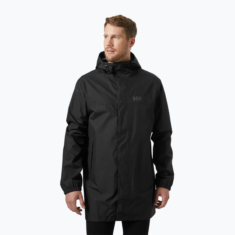Płaszcz przeciwdeszczowy męski Helly Hansen Vancouver Rain Coat black