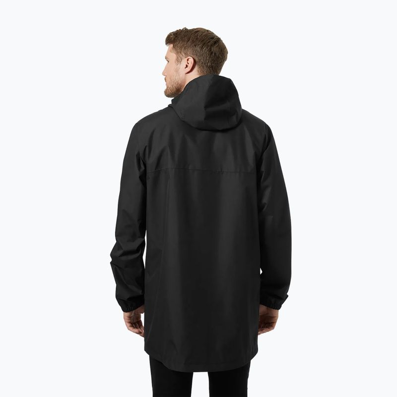 Płaszcz przeciwdeszczowy męski Helly Hansen Vancouver Rain Coat black 2
