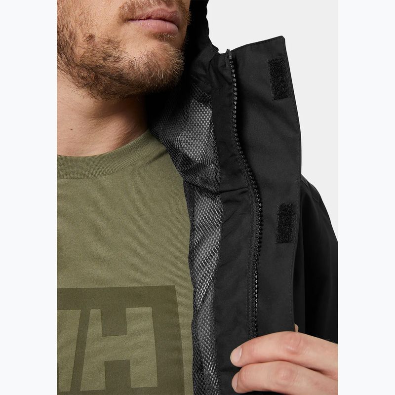 Płaszcz przeciwdeszczowy męski Helly Hansen Vancouver Rain Coat black 4
