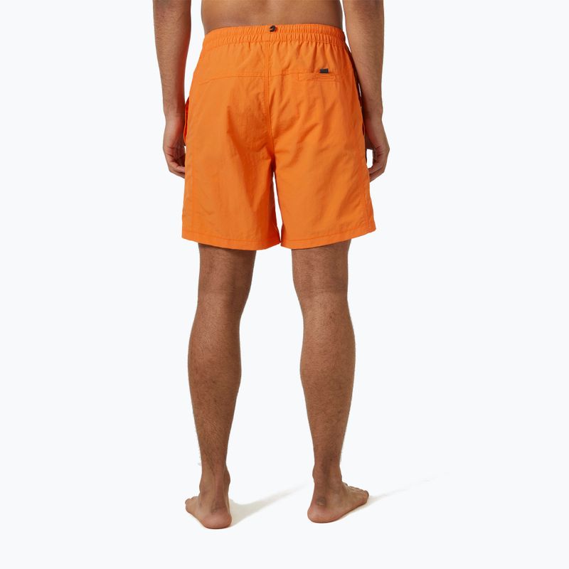 Szorty kąpielowe męskie Helly Hansen Calshot Trunk poppy orange 2