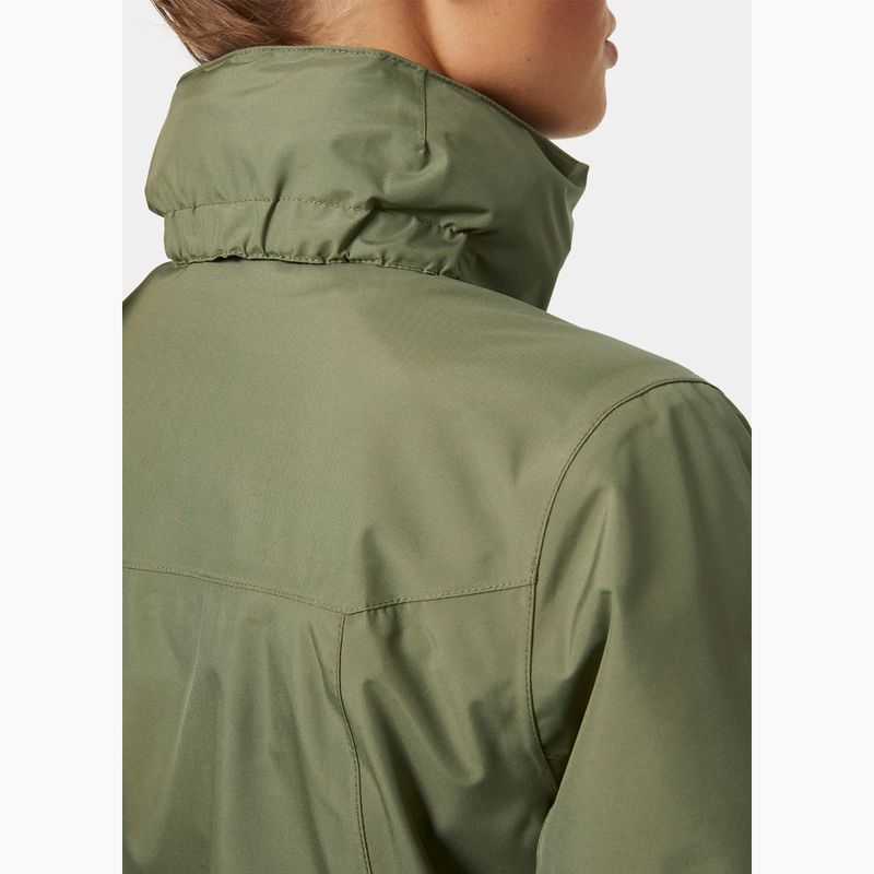 Płaszcz przeciwdeszczowy damski Helly Hansen Aden Long Coat lav green 4