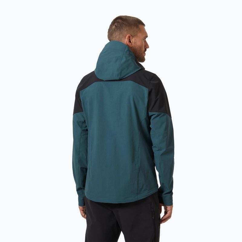Kurtka softshell męska Helly Hansen Blaze Softshell Hood dark creek 2