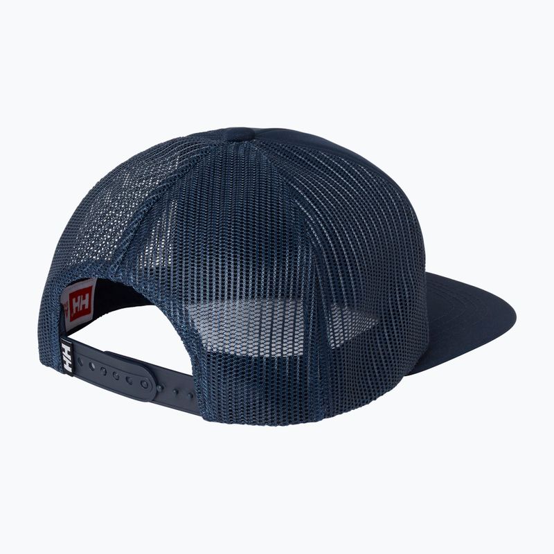 Czapka z daszkiem Helly Hansen Flatbrim Trucker navy 2