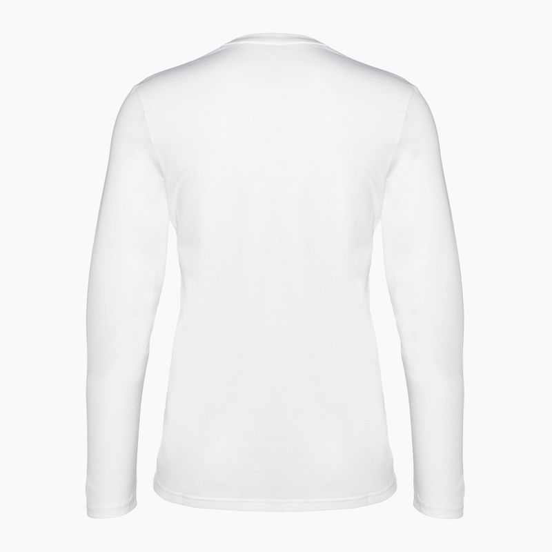 Longsleeve trekkingowy męski Helly Hansen Nord Graphic white 2