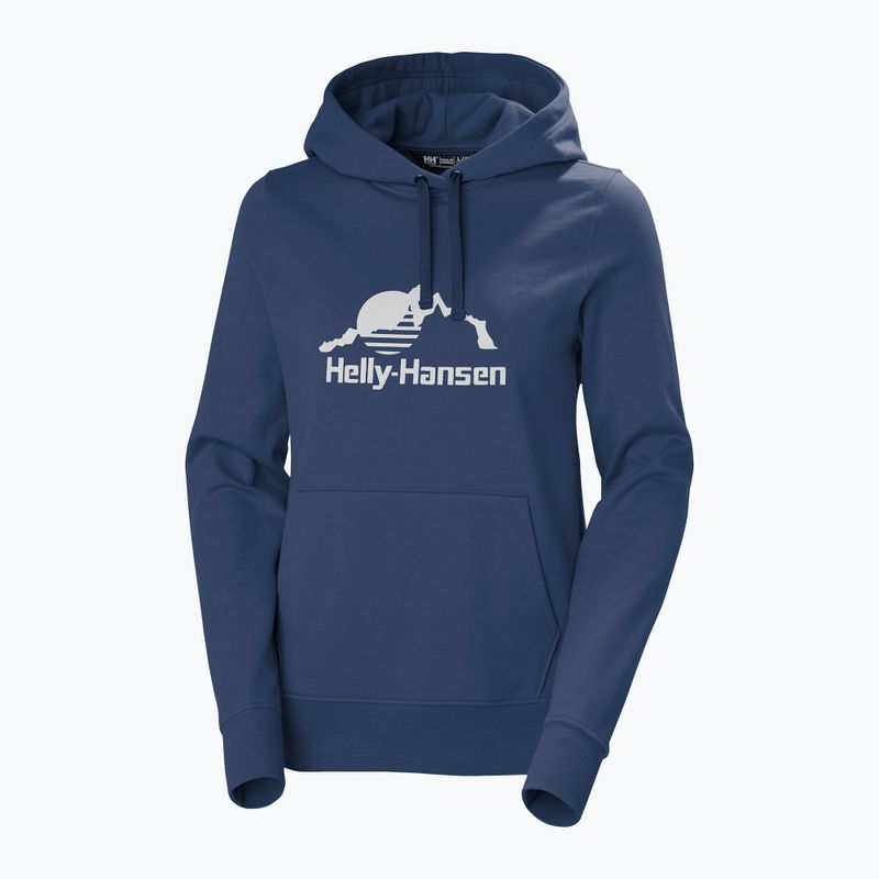 Bluza damska Helly Hansen Nord Graphic Pullover Hoodie ocean 5