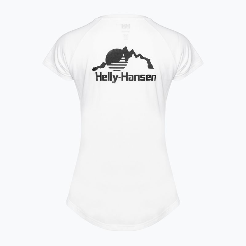 Koszulka damska Helly Hansen Nord Graphic Drop white 2