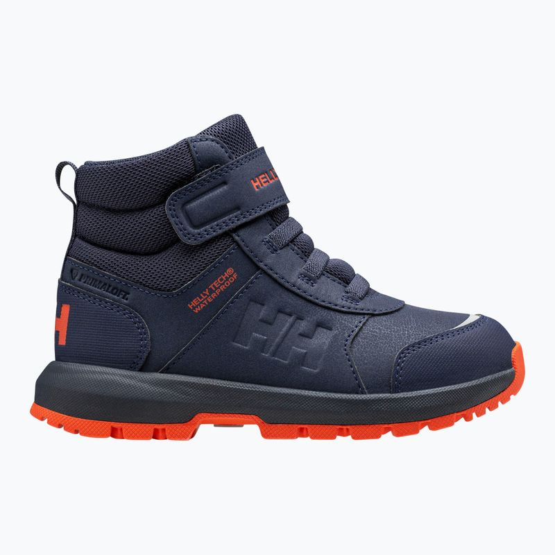 Śniegowce dziecięce Helly Hansen Jk Shelter HellyTech navy/cherry tomato 8