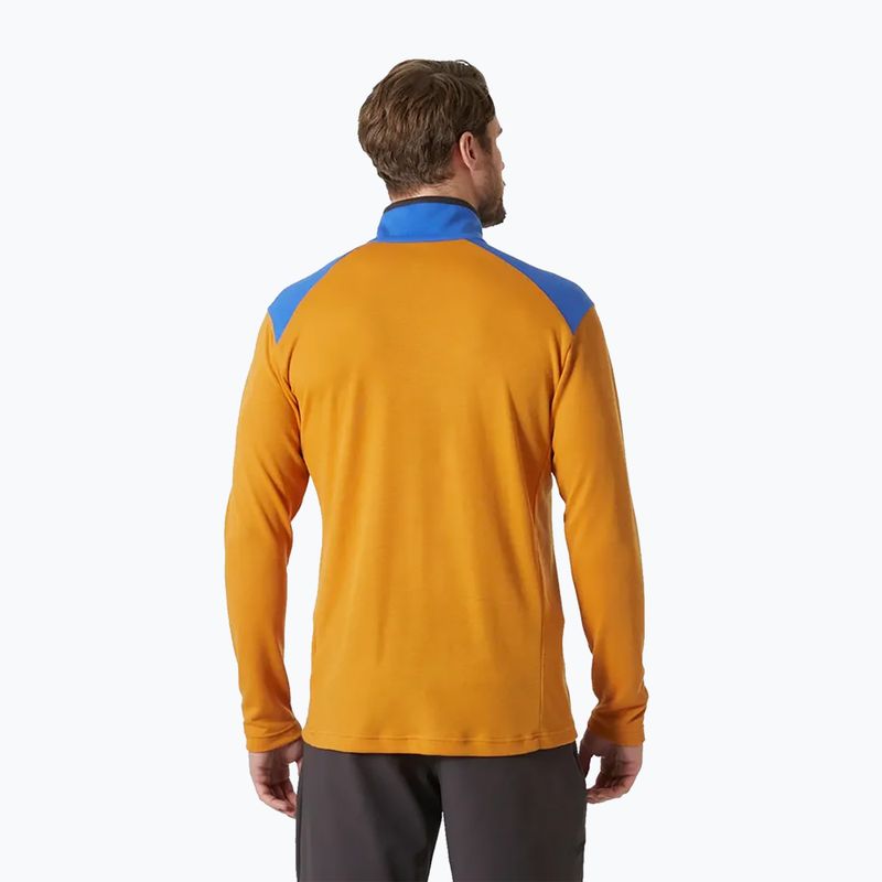 Bluza żeglarska męska Helly Hansen HP 1/2 Zip Pullover mustard 2