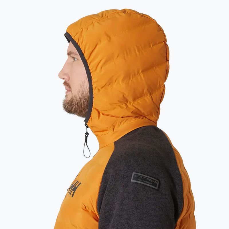 Kurtka żeglarska męska Helly Hansen Arctic Ocean Hybrid Insulator mustard 3