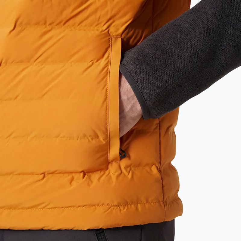 Kurtka żeglarska męska Helly Hansen Arctic Ocean Hybrid Insulator mustard 4