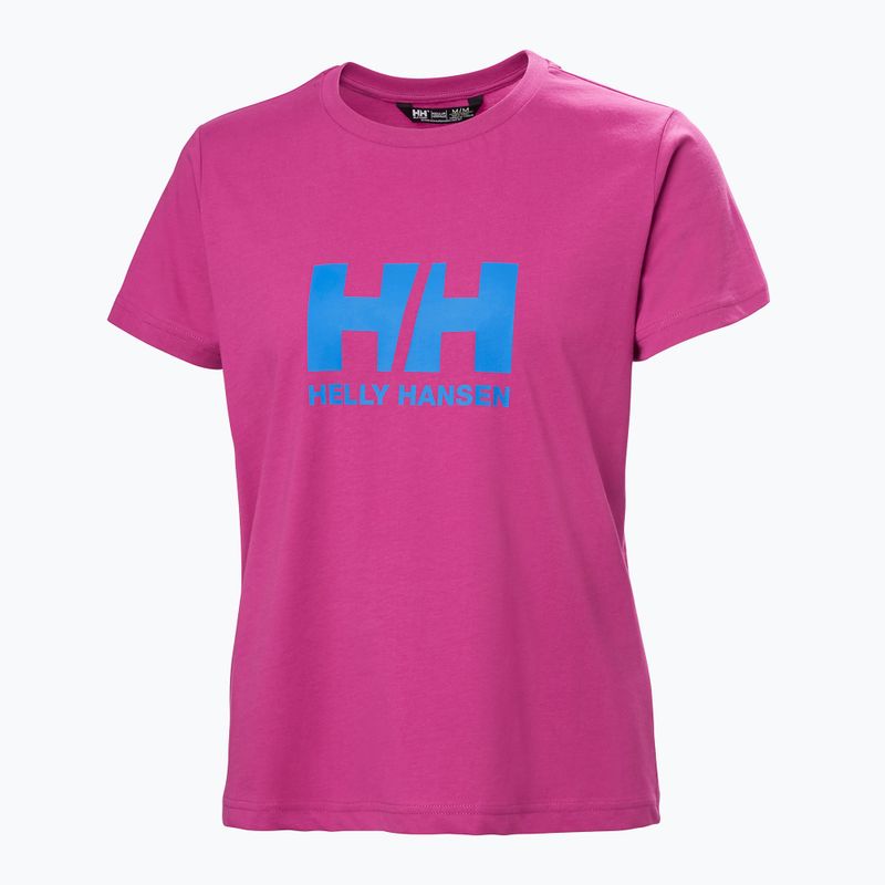 Koszulka damska Helly Hansen Logo 2.0 magenta 2.0 4