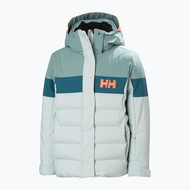 Kurtka narciarska dziecięca Helly Hansen Diamond green mist 8