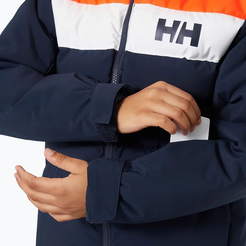 Kurtka narciarska dziecięca Helly Hansen Cyclone navy 5