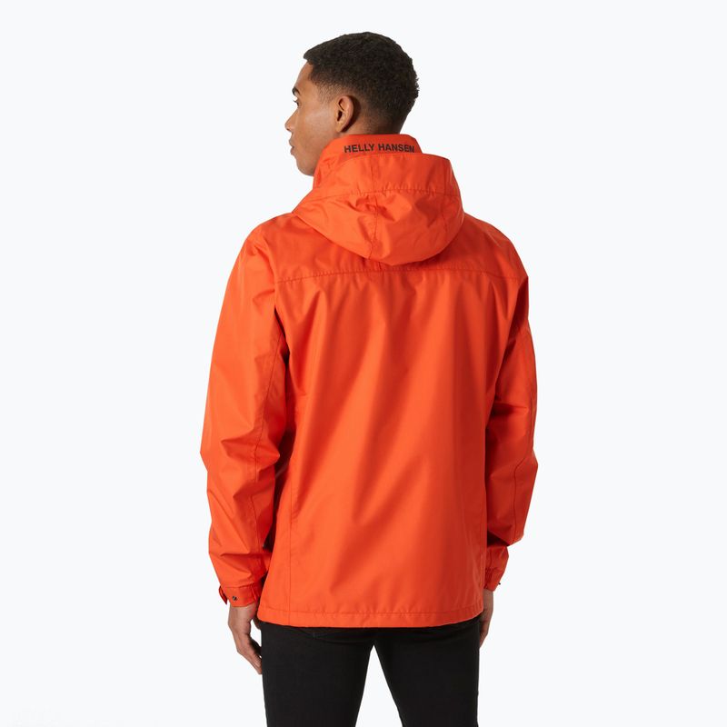 Kurtka przeciwdeszczowa męska Helly Hansen Dubliner patrol orange 2