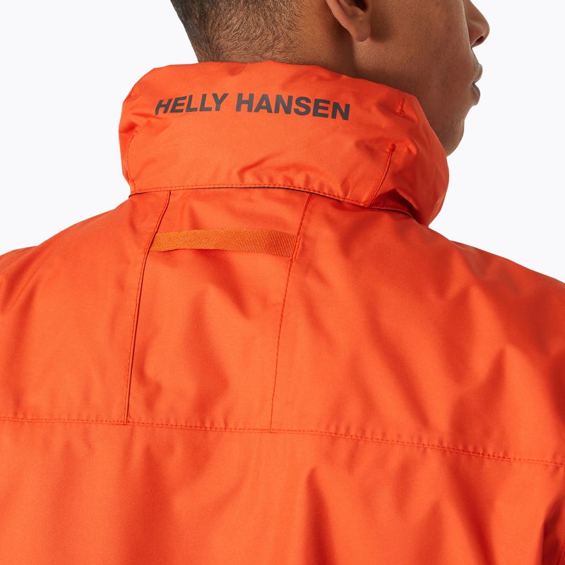 Kurtka przeciwdeszczowa męska Helly Hansen Dubliner patrol orange 4