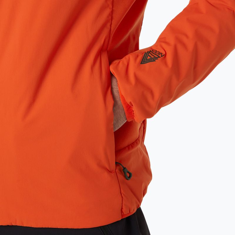 Kurtka hybrydowa męska Helly Hansen Odin Lt Stretch Hood Ins 2.0 patrol orange 4