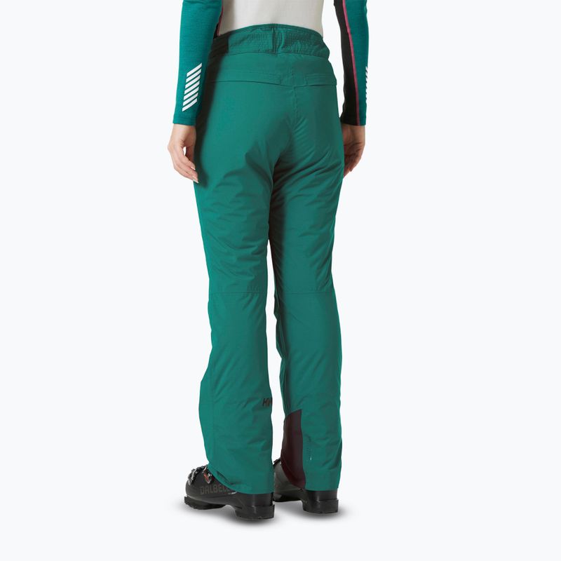 Spodnie narciarskie damskie Helly Hansen Legendary Insulated emerald 2