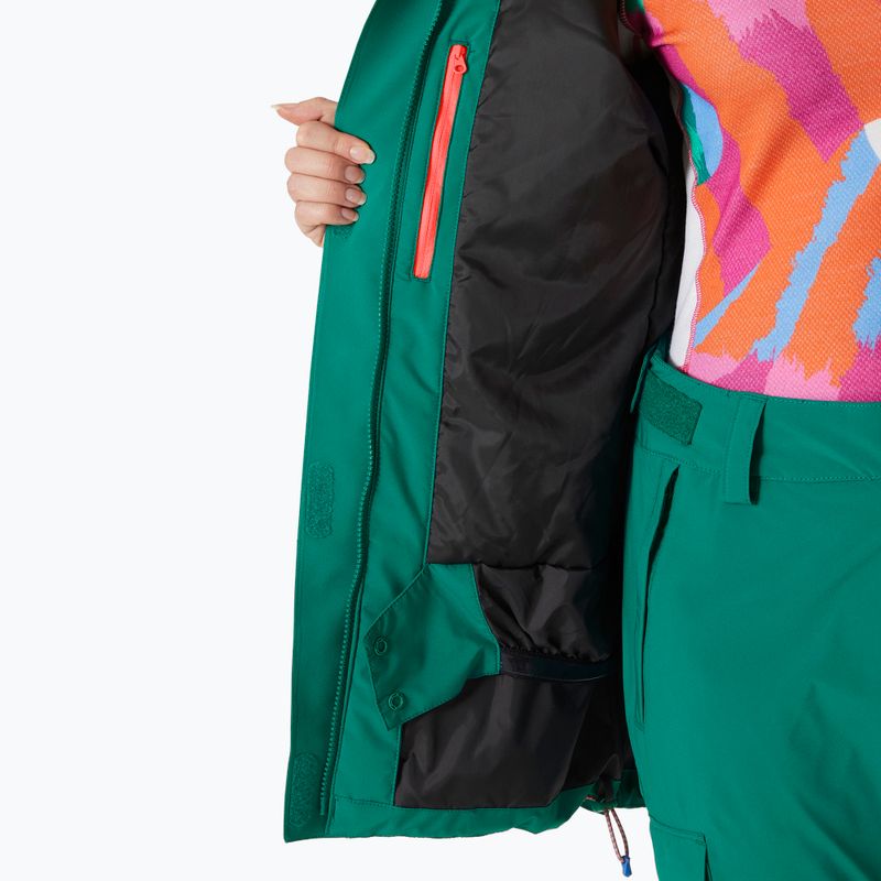 Kurtka narciarska damska Helly Hansen Powshot emerald 7