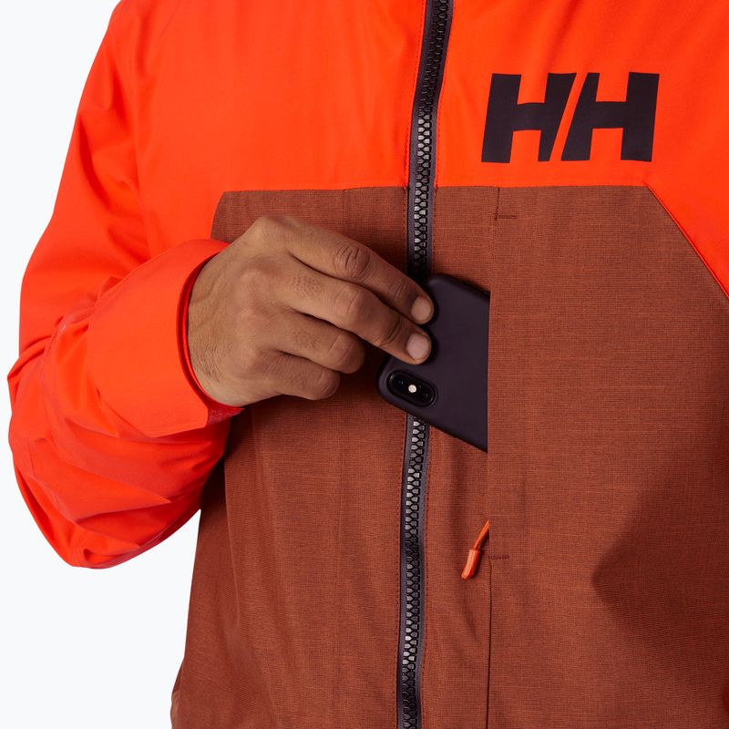 Kurtka narciarska męska Helly Hansen Straightline Lifaloft 2.0 iron oxide 4