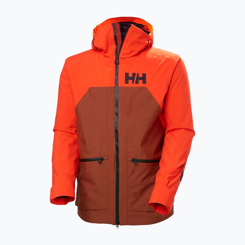 Kurtka narciarska męska Helly Hansen Straightline Lifaloft 2.0 iron oxide 10