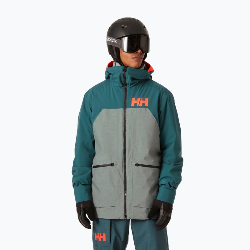 Kurtka narciarska męska Helly Hansen Straightline Lifaloft 2.0 dark creek