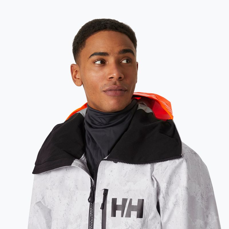 Kombinezon narciarski męski Helly Hansen Chugach Infinity Printed grey fog snow camo aop 3