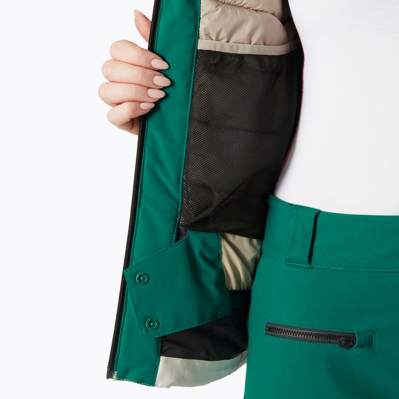 Kurtka narciarska damska Helly Hansen Alphelia emerald snow 6