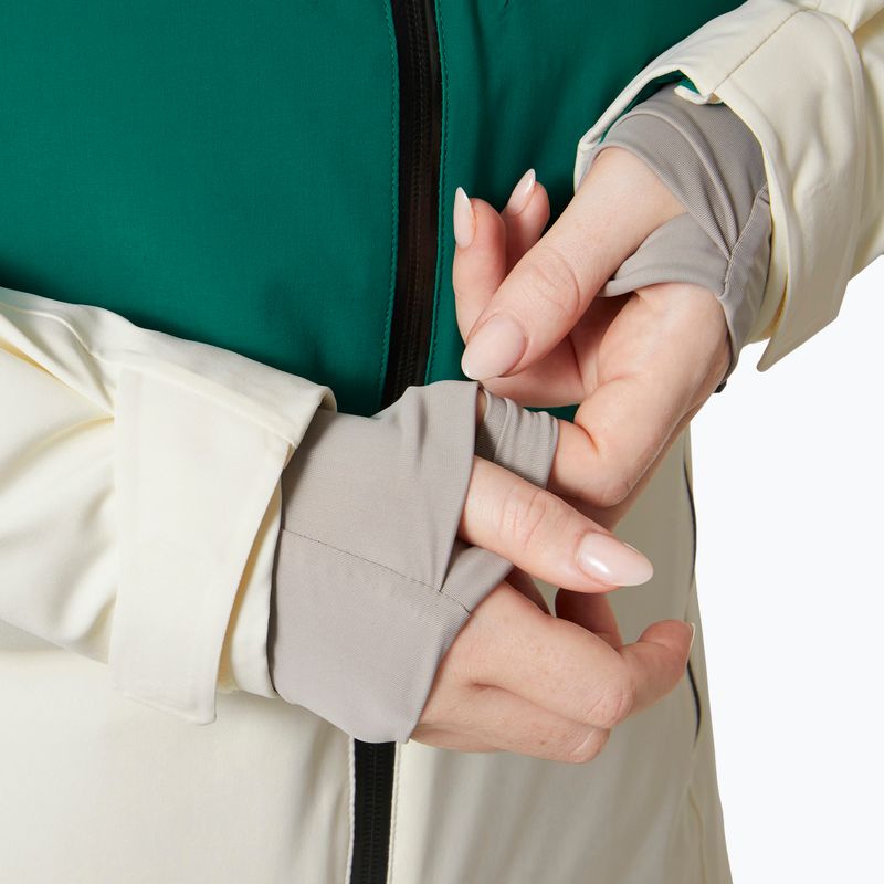 Kurtka narciarska damska Helly Hansen Alphelia emerald snow 8