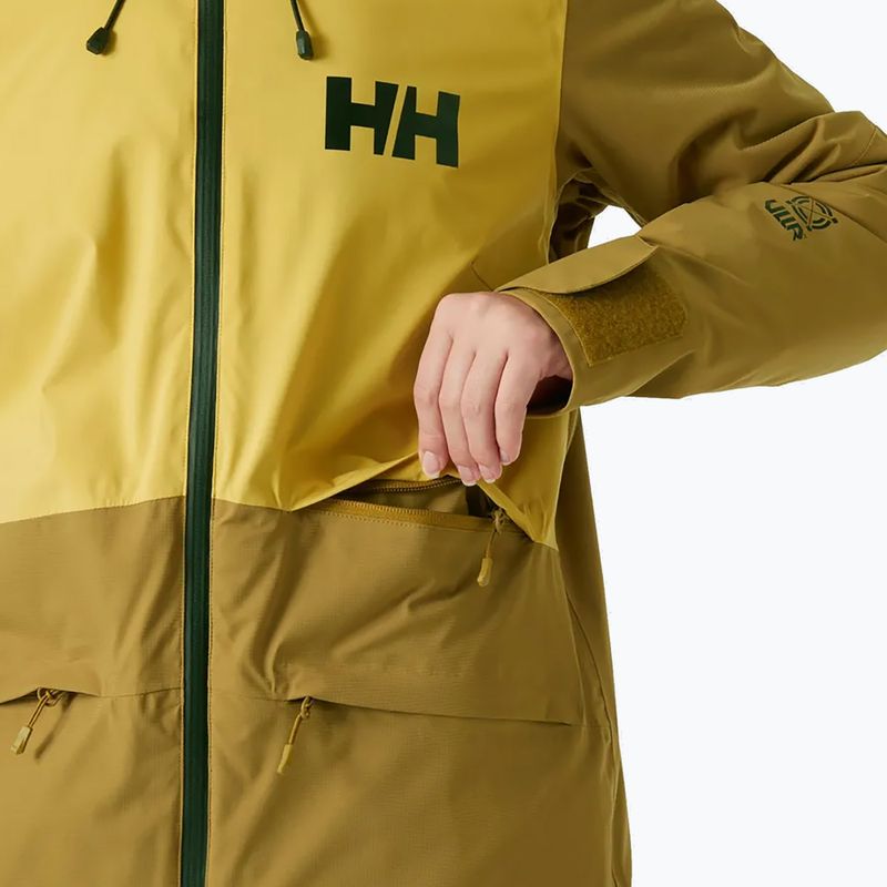 Kurtka narciarska damska Helly Hansen Powchaser 2.0 sand 8