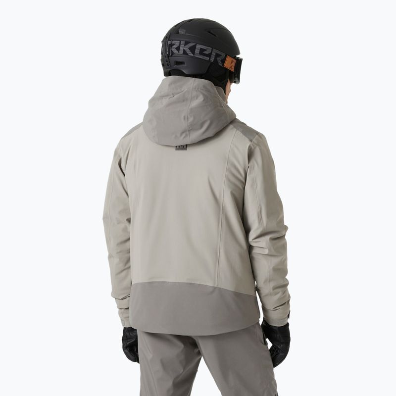 Kurtka narciarska męska Helly Hansen Alpha 4.0 concrete 2