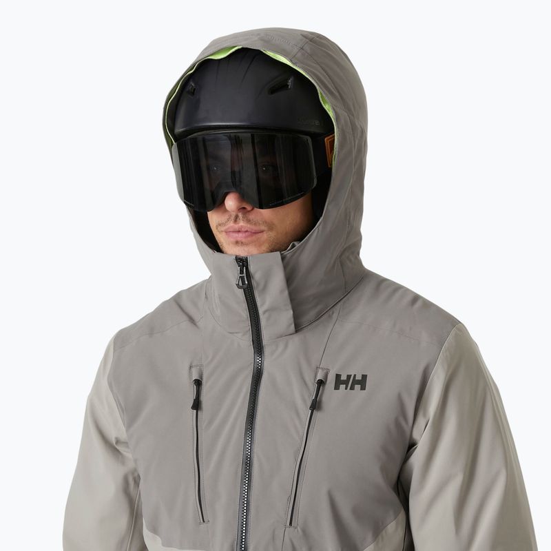 Kurtka narciarska męska Helly Hansen Alpha 4.0 concrete 3