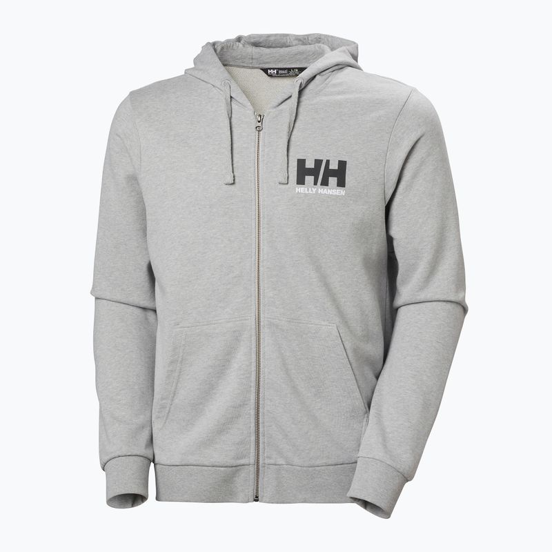 Bluza męska Helly Hansen HH Logo Full Zip Hoodie 2.0 grey/ melange 5