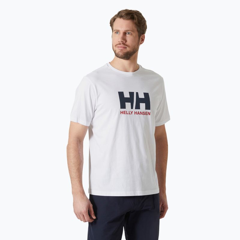 Koszulka męska Helly Hansen Logo 2.0 white