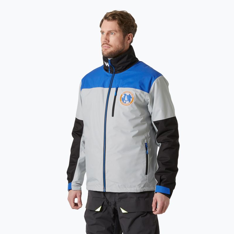 Kurtka żeglarska męska Helly Hansen Arctic Ocean Crew Midlayer grey fog