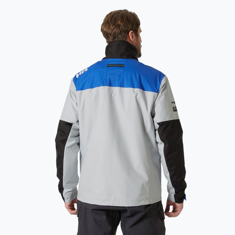Kurtka żeglarska męska Helly Hansen Arctic Ocean Crew Midlayer grey fog 2