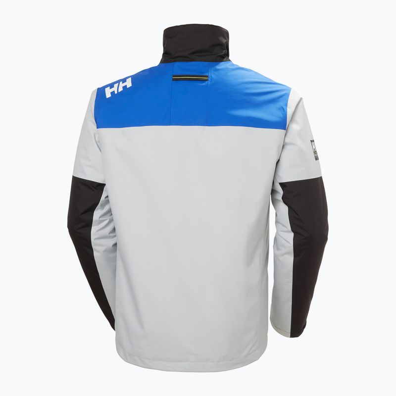 Kurtka żeglarska męska Helly Hansen Arctic Ocean Crew Midlayer grey fog 9
