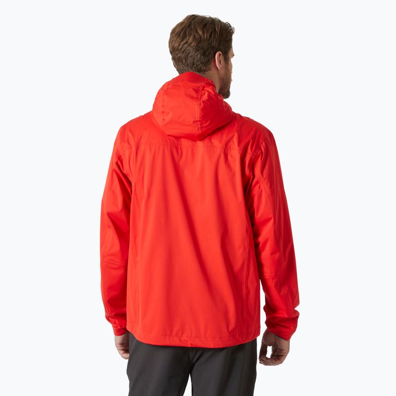 Kurtka przeciwdeszczowa męska Helly Hansen Momentum 3L Stretch alert red 2