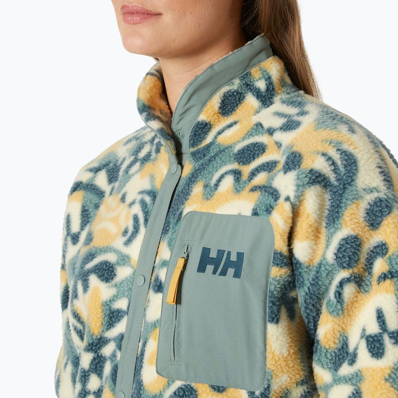 Bluza damska Helly Hansen Imperial Printed Pile Snap sand bruce aop 3