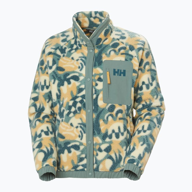 Bluza damska Helly Hansen Imperial Printed Pile Snap sand bruce aop 5