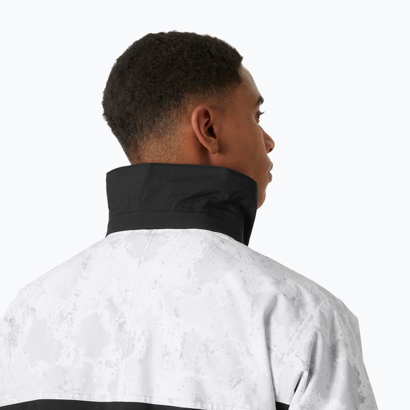 Kurtka narciarska męska Helly Hansen Ullr D Heritage Short grey fog snow camo aop 4