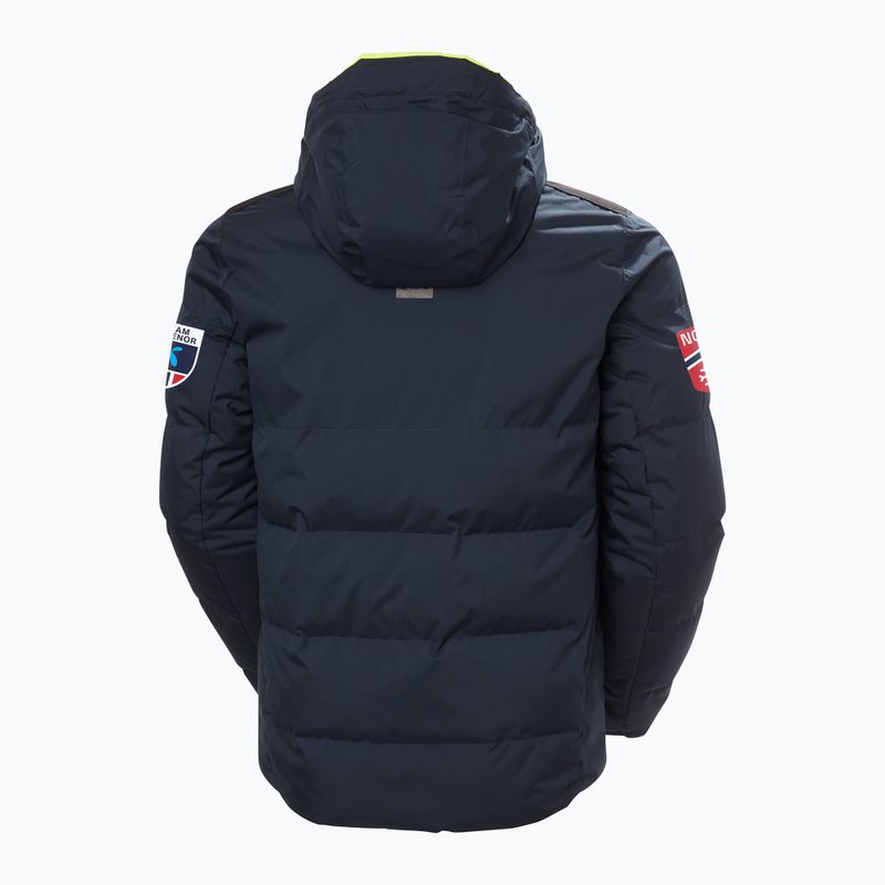 Kurtka narciarska męska Helly Hansen Kvitfjell Race Puffy navy nsf replica 8