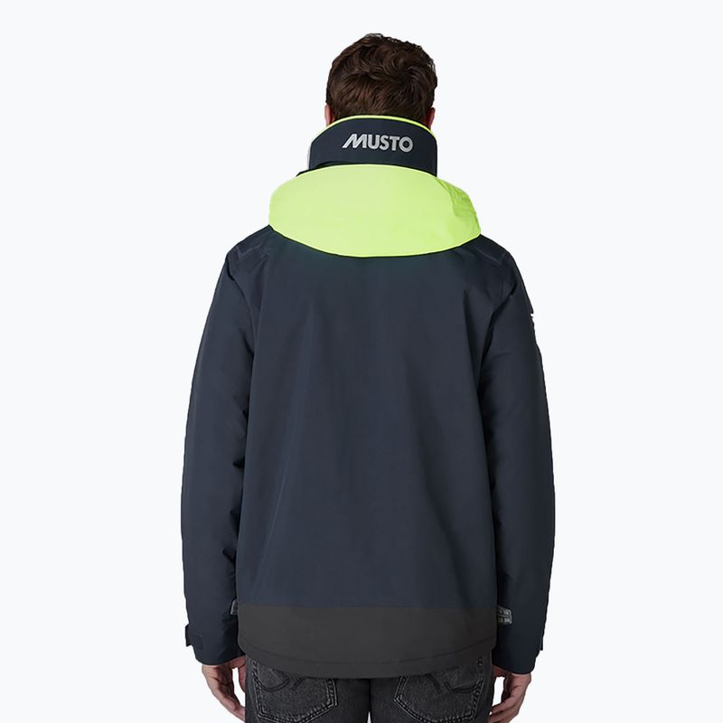 Kurtka żeglarska męska Musto BR1 Primaloft Channel true navy 2